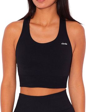 Brassière de trail/running - Level Up Bra Onyx Black - Taille M - Noir