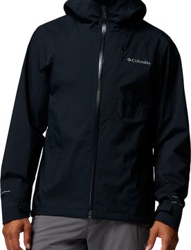 Veste de randonnée imperméable et coupe-vent en OMNI-TECH™ - Trailborne 2.5L Shell Black - Taille S - Noir