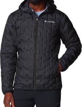 Doudoune déperlante en duvet naturel - Delta Ridge II Down Hooded Jacket Black - Taille XXL - Noir
