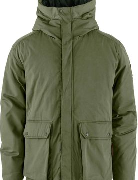 Blouson chaud et durable - Övik Padded Jacket M Laurel Green en Coton - Taille XL - Vert
