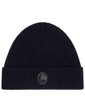 Beanie aus Merinowolle Nyx Marin für Herren aus Wolle Navy blau