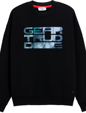 Sweat confortable en polycoton - Ruben Display Black - Taille M - Noir