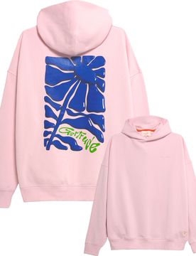 Sweat à capuche confortable - Antoine Daisy Blush - Taille S - Rose