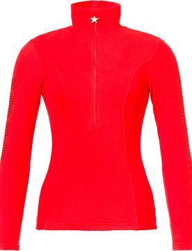 Thermo-Oberteil mit halbem Zipper Brezza Flame für Damen Größe M Rot