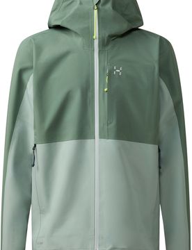 Veste de randonnée imperméable - Front Proof II Jacket M Chlorophyll Green/Dew Green - Taille XL - Vert