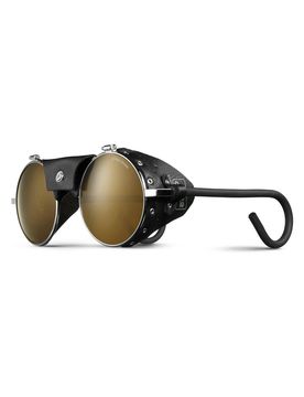 Sonnenbrillen für Bergsteiger Vermont Classic Argent/Noir Spectron 4 aus Leder schwarz