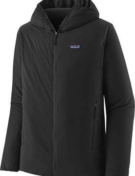 Atmungsaktive Isolationsjacke M's Nano-Air Light Hybrid Hoody Black für Herren Größe XL schwarz