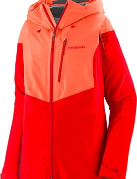 Veste de ski de randonnée - W's Snowdrifter Jkt Sizzle Red - Taille XS - Rouge
