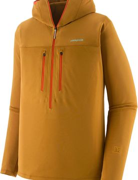 Polaire ultralégère et respirante zippée - M's R1 Ultralight Hoody Bobcat Brown - Taille XL - Marron