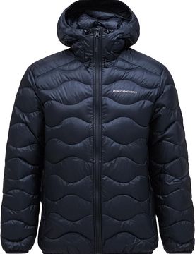 Stepp-und Daunenjacken M Helium Down Hood Jacket Black für Herren Größe S schwarz