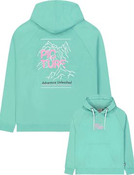 Sweat en coton biologique - Queran Hoodie W Wasabi en Coton - Taille S - Vert