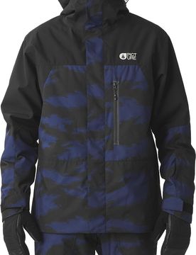 Wasserfeste und atmungsaktive Skijacke Jomoh Jkt Retro Fusion Print für Herren Größe M schwarz