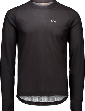 Tee-shirt léger et respirant - Motion Air LS Jersey M Uranium Black - Taille M - Noir
