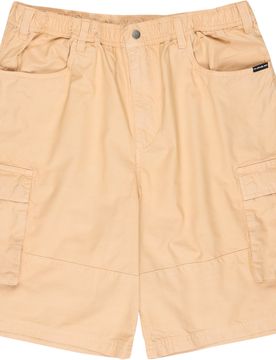 Short cargo élastiqué - Freefall Cargo Short Khaki en Coton - Taille L - Beige
