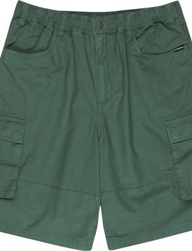 Short cargo élastiqué urbain - Freefall Cargo Short Forest en Coton - Taille M - Vert