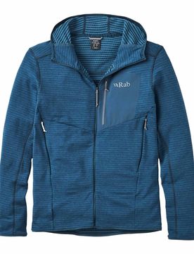 Polaire technique légère et respirante - Ascendor Light Hoody Tempest Blue - Taille XL - Bleu