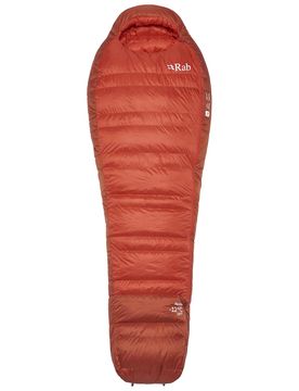 Sac de couchage 3 saisons - Alpine -12C / 10F Dark Horizon/Tuscan Red - Taille Gauche - Rouge
