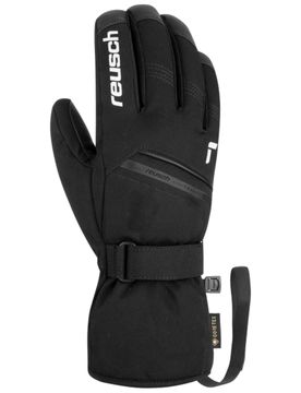 Gants de ski en GORE-TEX - Morris GORE-TEX Black/White en Cuir - Taille 9 - Noir