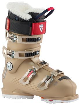 Alpinskischuhe Pure Pro Heat Gw Metal Gold für Damen aus Wolle Größe 36 Gelb