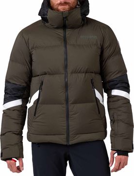 Veste de ski imperméable en duvet - Daille Down Jacket Olive Shadow - Taille M - Kaki