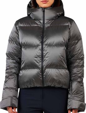 Veste de ski imperméable en duvet - W Daille Down Jacket Silver - Taille L - Gris