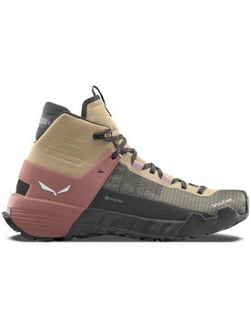 Chaussures d'approche en GORE-TEX® - Wildfire Nxt Mid GTX W Quicksand/Etruscan Red - Taille 40,5 - Beige