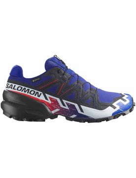 Chaussures de trail en GORE-TEX - Speedcross 6 GTX Equipe Surf W/Fir - Taille 7,5 UK - Bleu