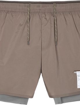 Short de running - TechSilk 8" Shorts Falcon - Taille M - Marron