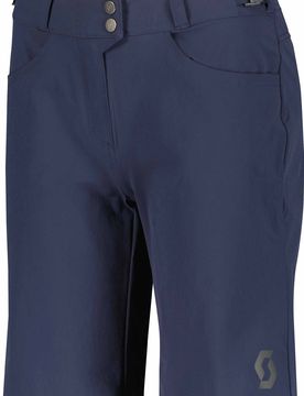 Short de VTT déperlant - Trail Flow W/Pad Shorts W Dark Blue - Taille M - Navy