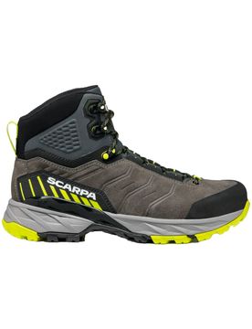 Chaussures de randonnée en GORE-TEX - Rush Trek GTX Titanium Lime en Cuir - Taille 43.5 - Gris