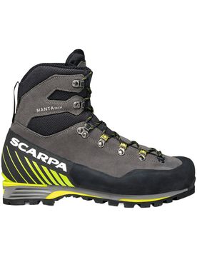 Chaussures d'alpinisme en GORE-TEX - Manta Tech GTX Shark Lime en Cuir - Taille 43 - Gris