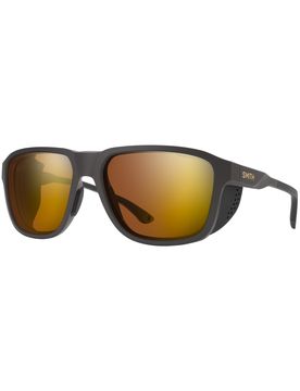 Photochromatische / Selbsttönende Sonnenbrille Embark Matte Gravy ChromaPop Glacier Photochromic Copper Gold Mirror schwarz