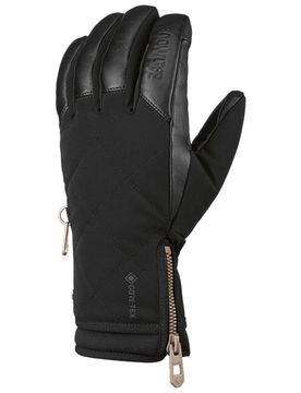 Gants isolants en GORE-TEX et en PrimaLoft® - Crystal GTX Glove Black en Cuir - Taille XL - Noir