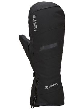 Fäustlinge aus GORE-TEX und PrimaLoft® Super GTX Primaloft Mitten Black für Herren aus Leder Größe S schwarz