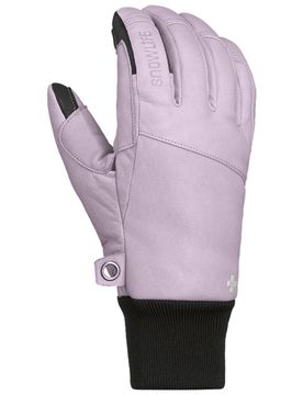 Gants en cuir et en laine - SGlove Leather Rose en Laine - Taille L