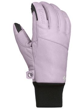Handschuhe aus Leder und Wolle SGlove Leather Rose für Damen aus Wolle Größe M Rosa
