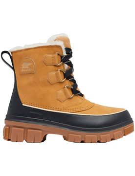 Bottes hautes d'hiver imperméables et isolantes - Torino V WP W Curry Black en Cuir - Taille 40 - Beige