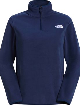 Fleece-Jacke für Wanderungen mit Reißverschluss – Damen / Frau W Glacier Fleece 1/4 Zip Jacket Summit Navy W Glacier Fleece