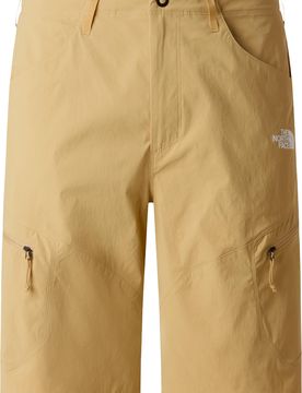 Short stretch randonnée - M Exploration Short Khaki Stone en Nylon - Taille 40 - Beige
