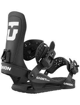 All-Mountain-Freestyle-Snowboardbindungen – Kinder – Cadet Pro Cadet Pro Black Kindergröße M schwarz