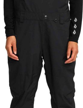 Wasserfeste und atmungsaktive Schnee-Latzhose aus GORE-TEX ePE- Damen / Frau Ash Stretch Gore-Tex Bib Overall W Black für Damen Größe M