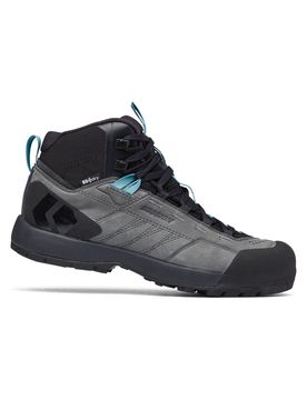 Chaussures d'approche montantes - Mission Leather Mid Women's Wp Steel Grey en Cuir - Taille 38 - Gris