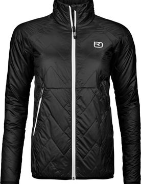 Skitourenjacke Swisswool Piz Vial Jacket W Black Raven für Damen aus Wolle Größe S schwarz