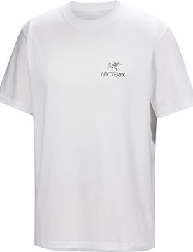T-shirt en coton - Kragg SL Cotton Bird SS M White Light Black en Coton - Taille S - Blanc
