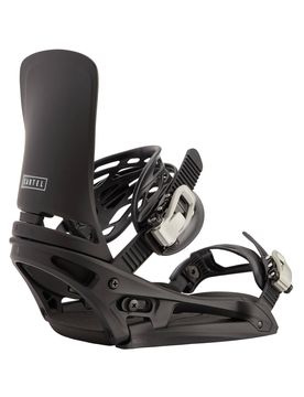 All-Mountain Snowboardbindung Cartel Est Black für Herren aus Wolle Größe 43+ schwarz