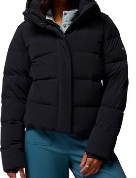 Doudoune isolée en duvet naturel - Amaze Puff Hooded Jacket Black - Taille L - Noir