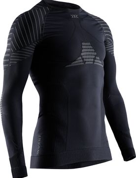 Funktionsunterwäsche – Herren – Invent 4.0 Round Neck LS Invent 4.0 Round Neck LS M Black/Charcoal für Herren Größe S