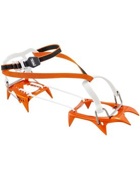 Skitourengehen-Steigeisen Leopard Flexlock Orange