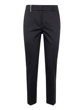 Pantaloni in raso leggero in raso
