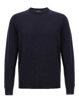 Zanone Maglione di lana flessibile